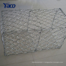 Boîte hexagonale bon marché de gabion de maille de fil d&#39;Anping 2.7mm à vendre